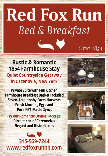 Red Fox Run Bed and Breakfast Advertisement